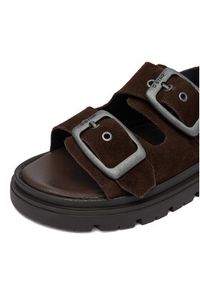 G-Star RAW - G-Star Raw Sandały CEO-WI16-MARS-01 Brązowy ciemny. Kolor: brązowy. Materiał: skóra, zamsz #7