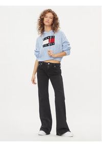 Tommy Jeans Jeansy DW0DW15970 Czarny Flared Leg. Kolor: czarny