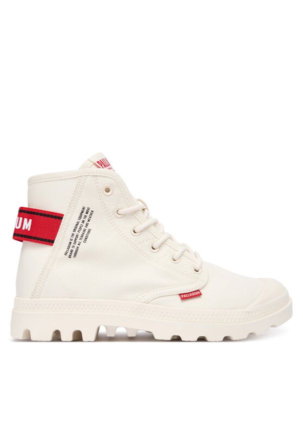 Palladium Trapery Pampa Hi Dare Ii 79514-180-M Biały. Kolor: biały. Materiał: materiał