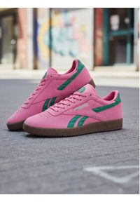 Reebok Sneakersy EO-CLUB C GROUNDS UK 100229526 Różowy. Kolor: różowy. Materiał: zamsz, skóra. Model: Reebok Club #9