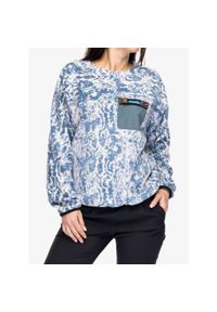 KAVU - Bluza polarowa damska Kavu Kelowna. Kolor: niebieski. Materiał: polar