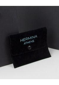 HERMINA ATHENS - Kolczyki z naturalną perłą Hercules Lost Sea. Materiał: złote, pozłacane, srebrne. Kolor: biały. Kamień szlachetny: perła #2