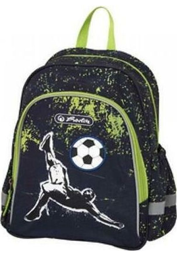 Herlitz Plecak szkolny Kick it 14L czarny (50020706). Kolor: czarny