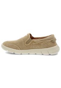 Beżowe Półbuty Jeep Modne Obuwie Męskie. Zapięcie: bez zapięcia. Kolor: beżowy. Materiał: jeans, materiał. Styl: sportowy #7