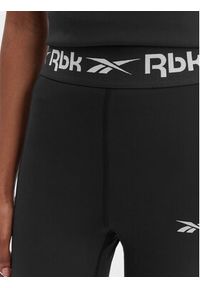 Reebok Legginsy RK25606CCW Czarny Slim Fit. Kolor: czarny. Materiał: syntetyk #2