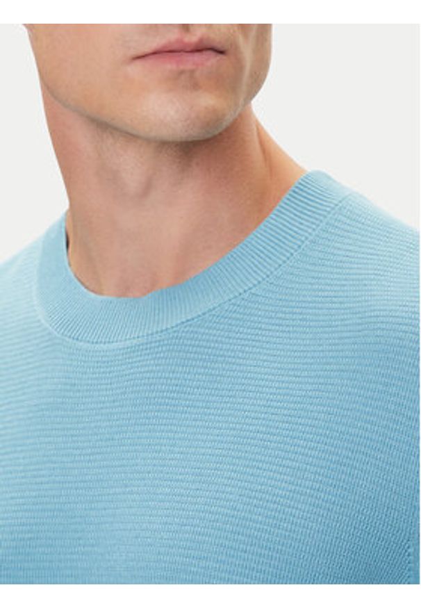 BOSS T-Shirt H-Ianni 50543161 Niebieski Regular Fit. Kolor: niebieski. Materiał: bawełna