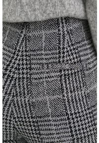 Custommade Spodnie Phia By NBS damskie kolor czarny proste high waist. Okazja: na co dzień. Stan: podwyższony. Kolor: czarny. Materiał: materiał. Styl: casual #4