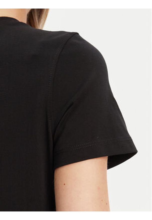 Guess T-Shirt W5YI40 I3Z14 Czarny Regular Fit. Kolor: czarny. Materiał: bawełna