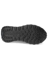 Czarne Sneakersy Artiker Stylowe Obuwie Damskie. Okazja: na co dzień. Kolor: czarny. Materiał: materiał #2