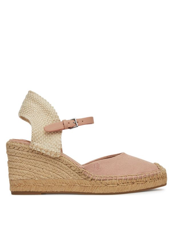 Lauren Ralph Lauren - LAUREN RALPH LAUREN Espadryle Robby 802961836005 Różowy. Kolor: różowy. Materiał: materiał