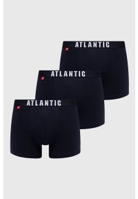 Atlantic - Bokserki (3-pack). Kolor: niebieski