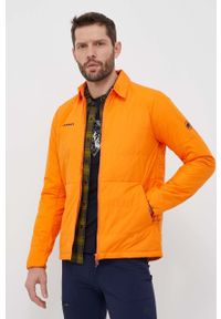 Mammut kurtka outdoorowa Seon Light kolor pomarańczowy. Typ kołnierza: kaptur. Kolor: pomarańczowy. Materiał: włókno, materiał, softshell. Długość: długie #1