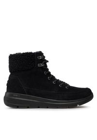 skechers - Trzewiki Skechers. Kolor: czarny #1