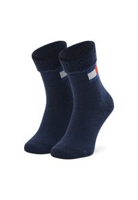 TOMMY HILFIGER - Tommy Hilfiger Skarpety długie 701220271 Granatowy. Kolor: niebieski. Materiał: materiał
