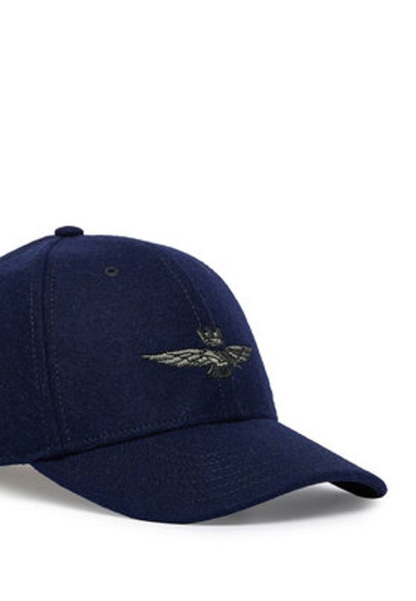 Aeronautica Militare Czapka z daszkiem 262HA1085UCT02333 Granatowy. Kolor: niebieski. Materiał: wełna