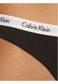 Calvin Klein Underwear Komplet 3 par stringów 000QD3587E Kolorowy. Materiał: bawełna. Wzór: kolorowy #2