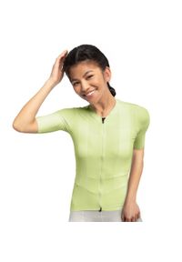 SIROKO - Ultralekka koszulka rowerowa damska SRX Pro Grenoble. Kolor: zielony. Materiał: jersey. Sport: kolarstwo #1