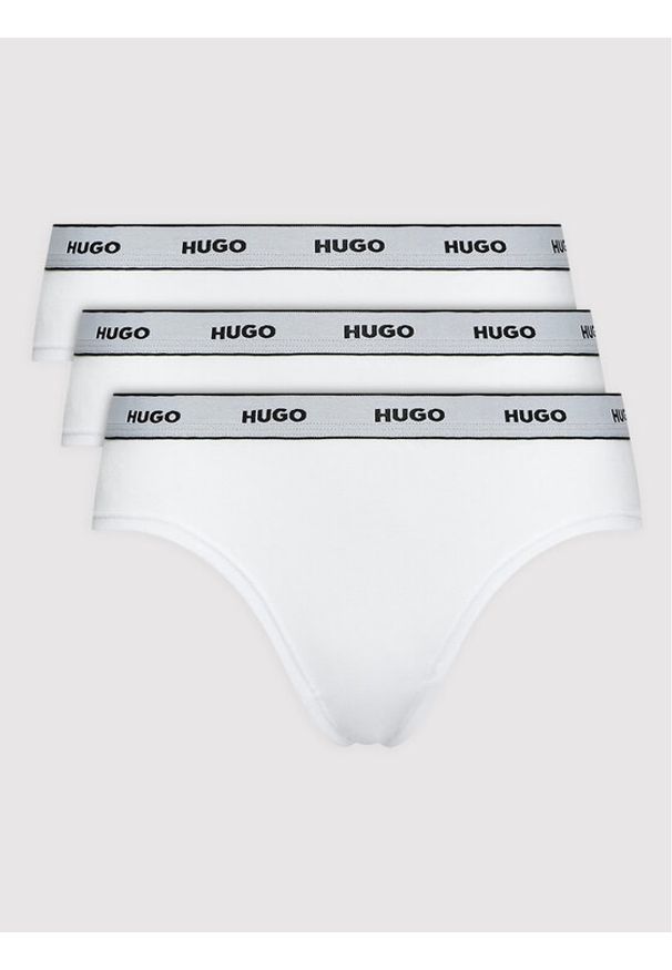 Hugo - HUGO Komplet fig 50469657 Biały. Kolor: biały. Materiał: bawełna