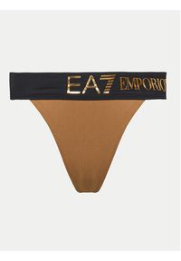 EA7 Emporio Armani Bikini 911163 4R407 01352 Beżowy. Kolor: beżowy. Materiał: syntetyk #6