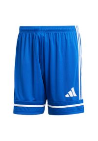 Spodenki Adidas Sport Squa25 Sho M Dorosłych. Kolor: biały, niebieski, wielokolorowy. Wzór: jednolity. Sport: piłka nożna #1