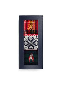 Polo Ralph Lauren Skarpety długie 449958866001 Kolorowy. Materiał: wełna, materiał. Wzór: kolorowy