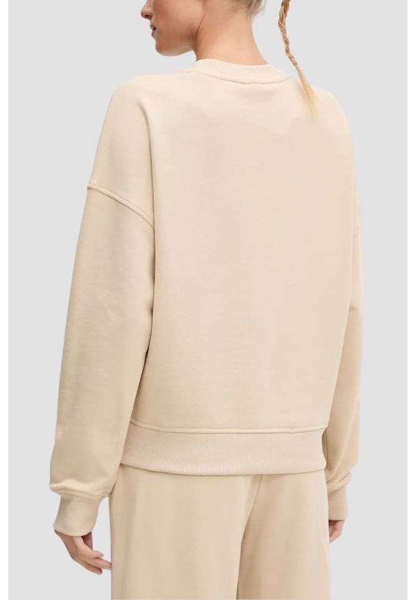 Guess - GUESS Beżowa damska bluza Primula. Kolor: beżowy