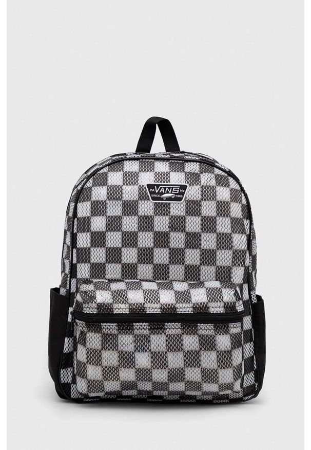 Vans plecak męski kolor biały duży wzorzysty. Kolor: biały