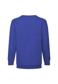 FRUIT OF THE LOOM - Bluza Dziecięca Classic Setin. Kolor: niebieski