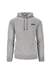 KEEZA - Bluza bawełniana kangurka Keeza Echo Junior. Kolor: szary. Materiał: bawełna. Sport: piłka nożna