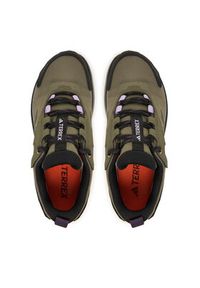 Adidas - adidas Trekkingi Terrex Anylander Rain.Rdy JQ9962 Khaki. Kolor: brązowy. Materiał: materiał #4