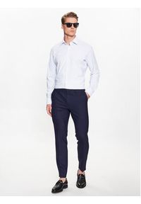 BOSS - Boss Koszula 50490348 Biały Regular Fit. Kolor: biały. Materiał: syntetyk