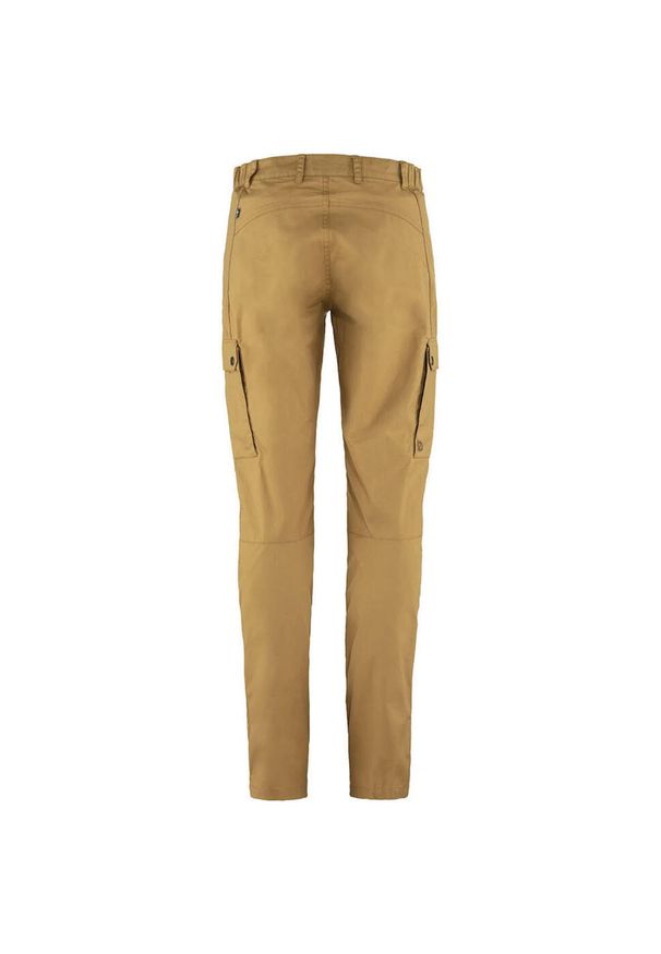 Fjällräven - Spodnie outdoorowe damskie Fjallraven Stina Trousers. Kolor: brązowy