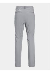 Jack & Jones - Jack&Jones Chinosy Marco 12150148 Szary Slim Fit. Kolor: szary. Materiał: bawełna #5