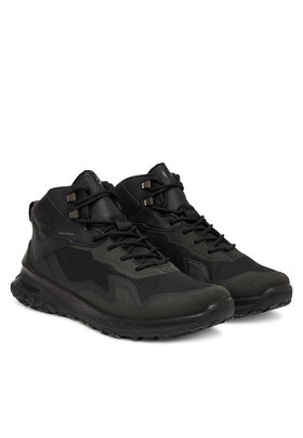ecco - ECCO Trekkingi Ult-Trn 82432451094 Czarny. Kolor: czarny. Materiał: materiał. Sport: turystyka piesza