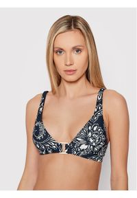 Seafolly Góra od bikini Folklore Longline 31268-933 Granatowy. Kolor: niebieski. Materiał: syntetyk #1