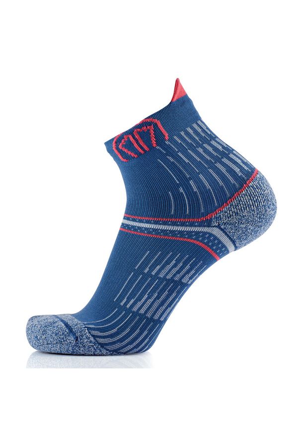SIDAS - Skarpety do biegania kobieta Sidas Run Anatomic Comfort Lady wysokosc kostki. Kolor: różowy, niebieski, wielokolorowy. Sport: bieganie
