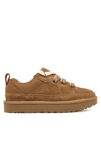 Sneakersy Ugg. Kolor: brązowy
