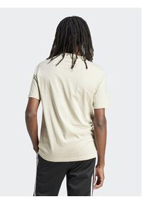 Adidas - adidas T-Shirt Trefoil Essentials IR9689 Beżowy Regular Fit. Kolor: beżowy. Materiał: bawełna