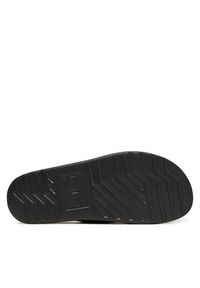 TOMMY HILFIGER - Tommy Hilfiger Klapki D Density Hilfiger Lth Cc Sand FM0FM05358 Czarny. Kolor: czarny. Materiał: skóra