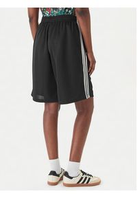 Adidas - adidas Szorty sportowe 3-Stripes Jaquard KD2911 Czarny Loose Fit. Kolor: czarny. Materiał: syntetyk #4