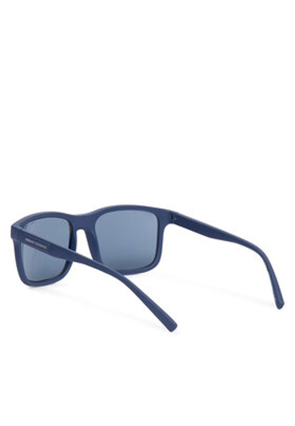Armani Exchange Okulary przeciwsłoneczne 0AX4145S 839980 Niebieski. Kolor: niebieski