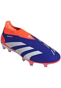 Adidas - Buty piłkarskie adidas Predator Elite Ll Fg IF6447 czarne. Zapięcie: sznurówki. Kolor: czarny. Materiał: syntetyk, materiał. Szerokość cholewki: normalna. Sport: piłka nożna