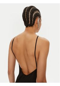 TwinSet - TWINSET Sukienka wieczorowa 241TT2161 Czarny Slim Fit. Kolor: czarny. Materiał: wiskoza. Styl: wizytowy #4