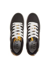 Versace Jeans Couture Sneakersy 78VA3SJ7 Czarny. Kolor: czarny. Materiał: skóra #5