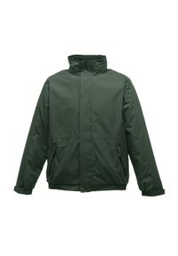 Regatta - Wodoodporna wiatroszczelna kurtka Dover (izolacja termo-ochronna) (Ciemnozielony. Kolor: zielony. Materiał: poliester, softshell, materiał. Sport: turystyka piesza #1