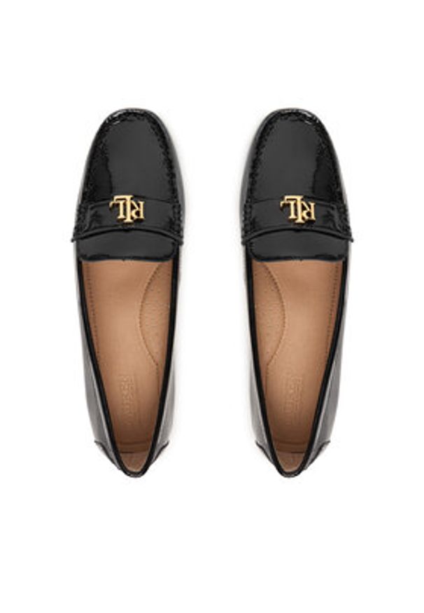 Lauren Ralph Lauren - LAUREN RALPH LAUREN Mokasyny Barnsbury 802P04390001 Czarny. Kolor: czarny. Materiał: skóra