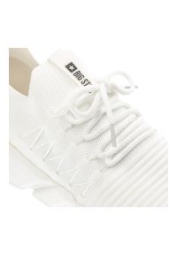 Big-Star - Białe Sneakersy Big Star Sportowe Obuwie Męskie. Kolor: biały #6