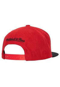 Mitchell & Ness - Czapka z daszkiem do koszykówki Mitchell NBA Chicago Bulls NBA Snapback czerwona. Kolor: czerwony