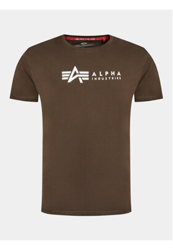 Alpha Industries Komplet 2 t-shirtów Alpha Label T 2 118534 Kolorowy Regular Fit. Materiał: bawełna. Wzór: kolorowy