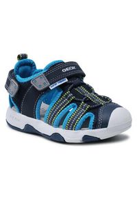 Geox Sandały B S.Multy B. B B920FB 05014 CF44D S Granatowy. Kolor: niebieski. Materiał: materiał #3